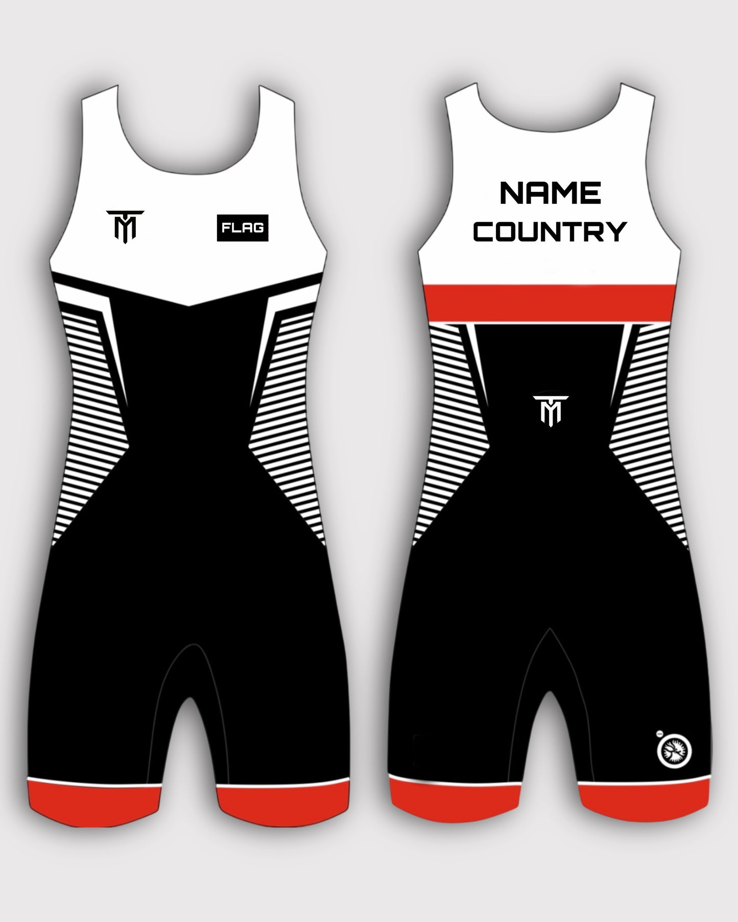 TYMRON V-CORE SINGLET RED