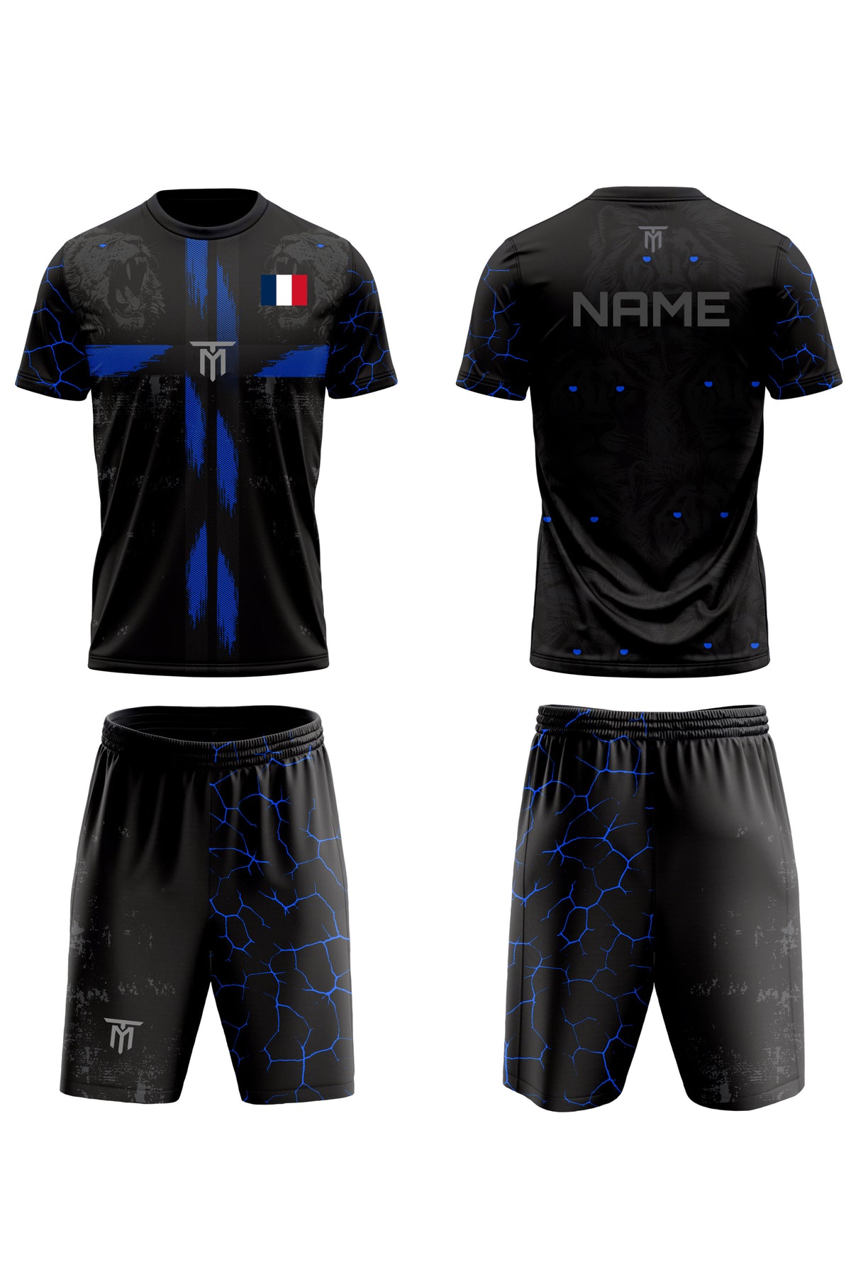 FRANCE CUSTOM BLUE FANG SET