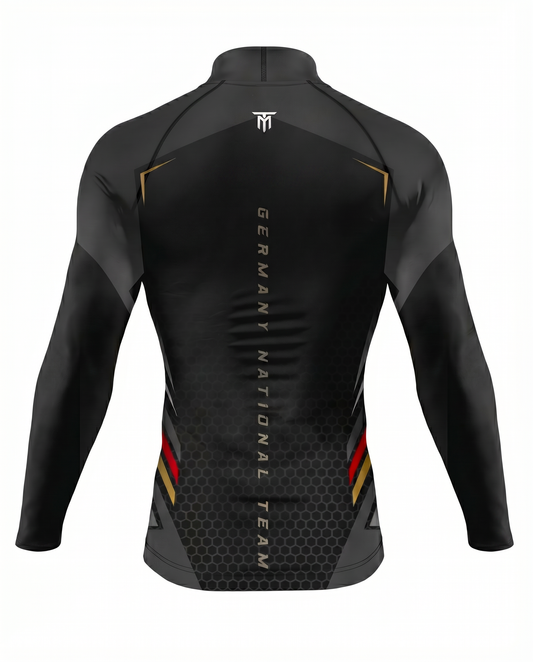 GERMANY NATIONAL QUARTER ZIP RASHGUARD + ATHLETIC SHORTS PACK
