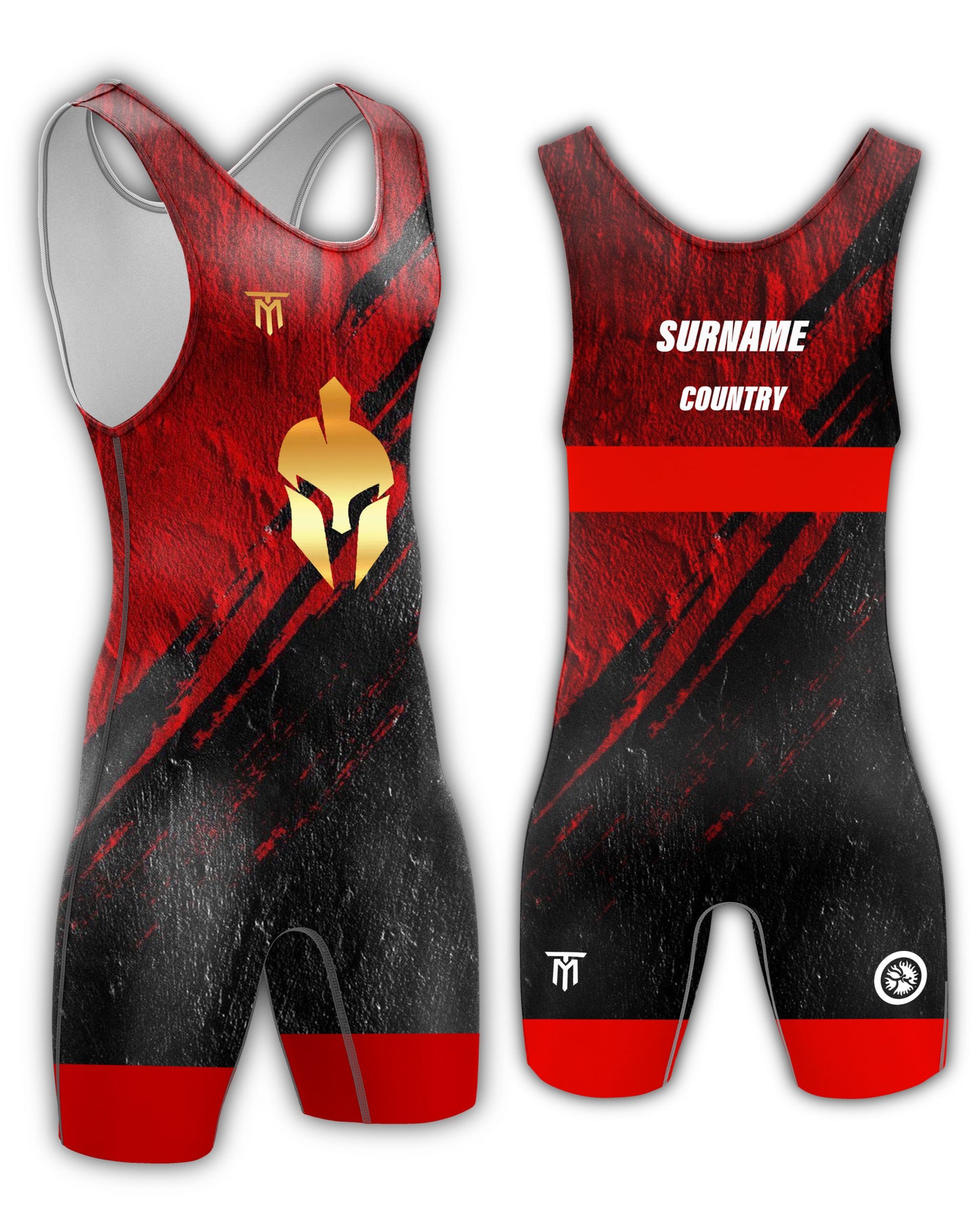 GLADIATOR SINGLET RED
