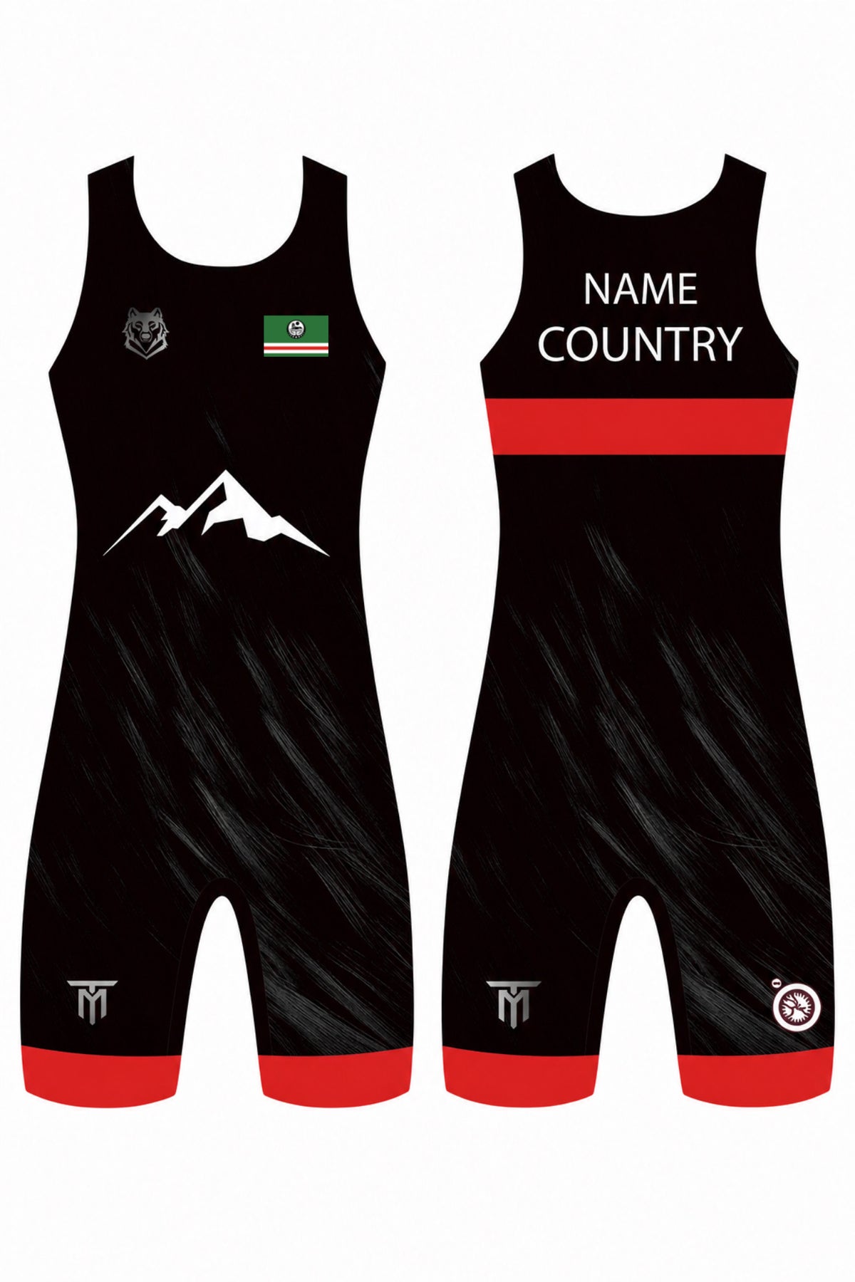 CHECHNYA BORZ SINGLET RED