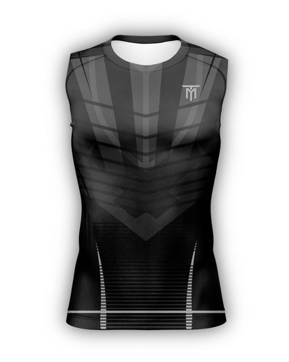 GREY NOVA STRIKE TANK TOP