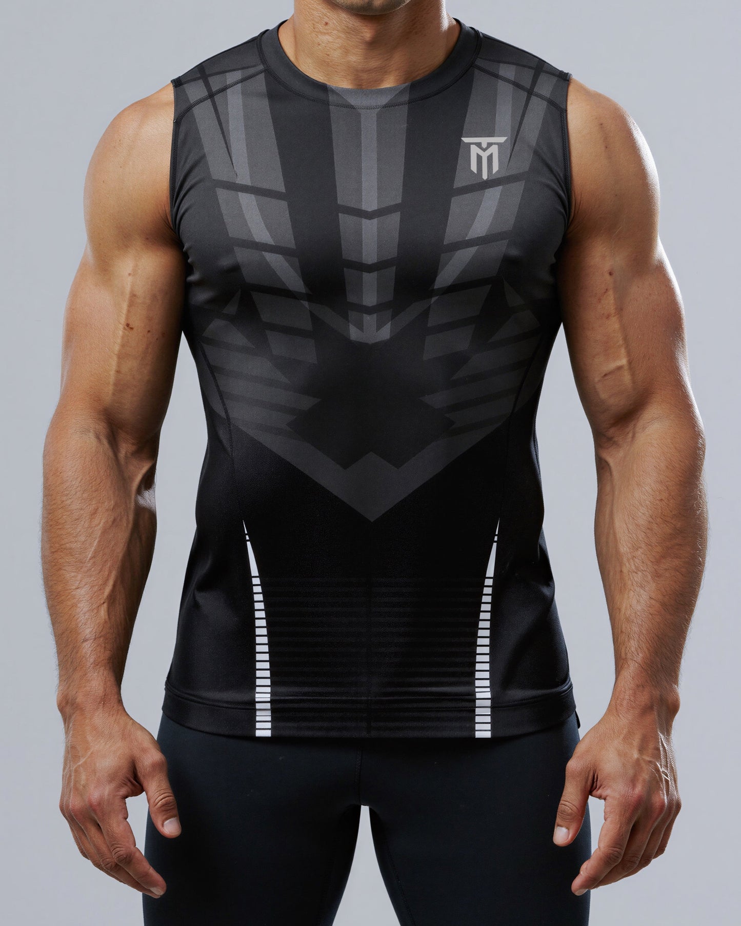 GREY NOVA STRIKE TANK TOP