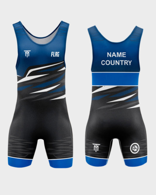 TYMRON APEX SINGLET BLUE