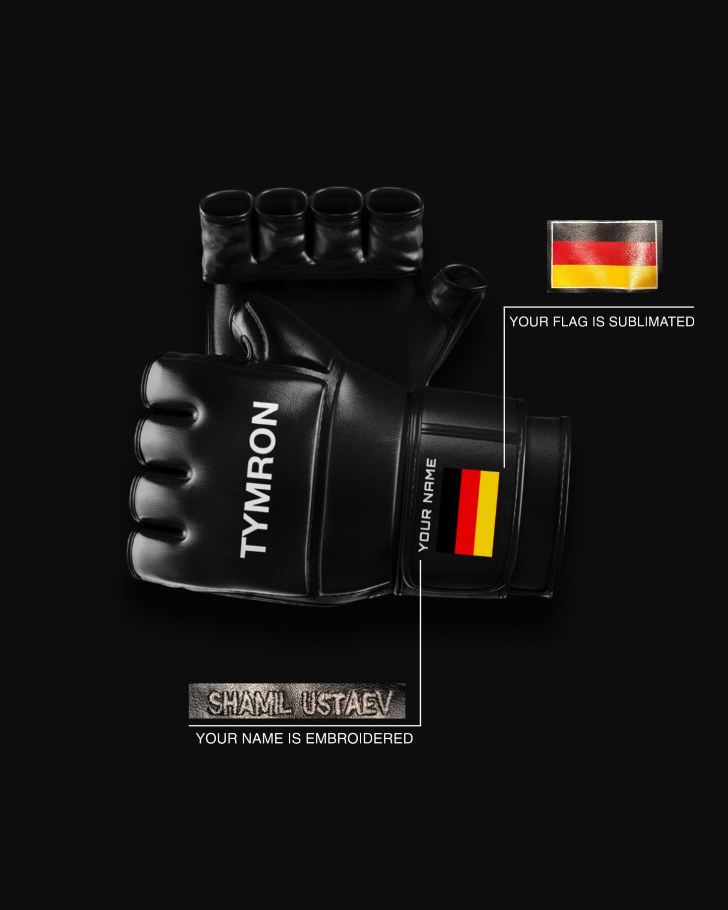 CUSTOM MMA PROFESSIONAL GLOVES