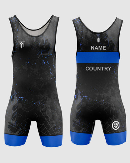 AZURE SHADOW SINGLET BLUE