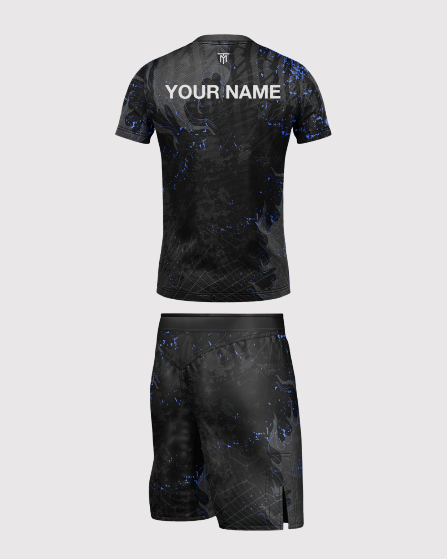 CUSTOM AZURE SHADOW MMA SET BLUE