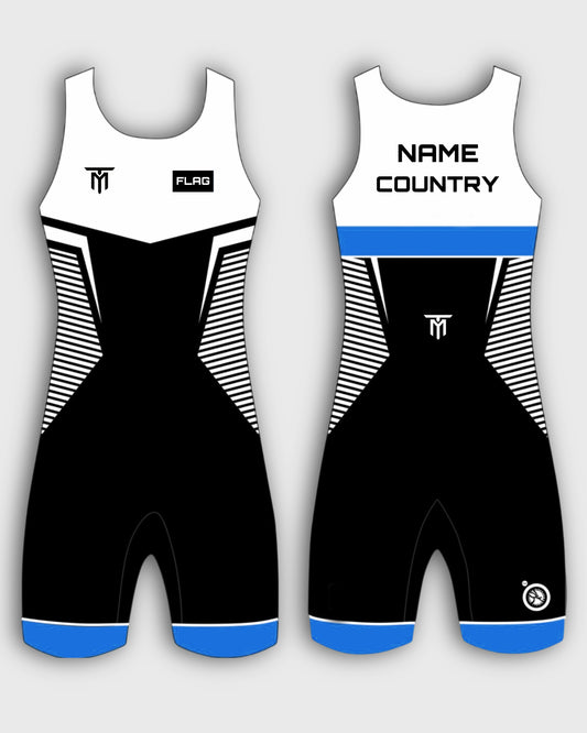 TYMRON V-CORE SINGLET BLUE