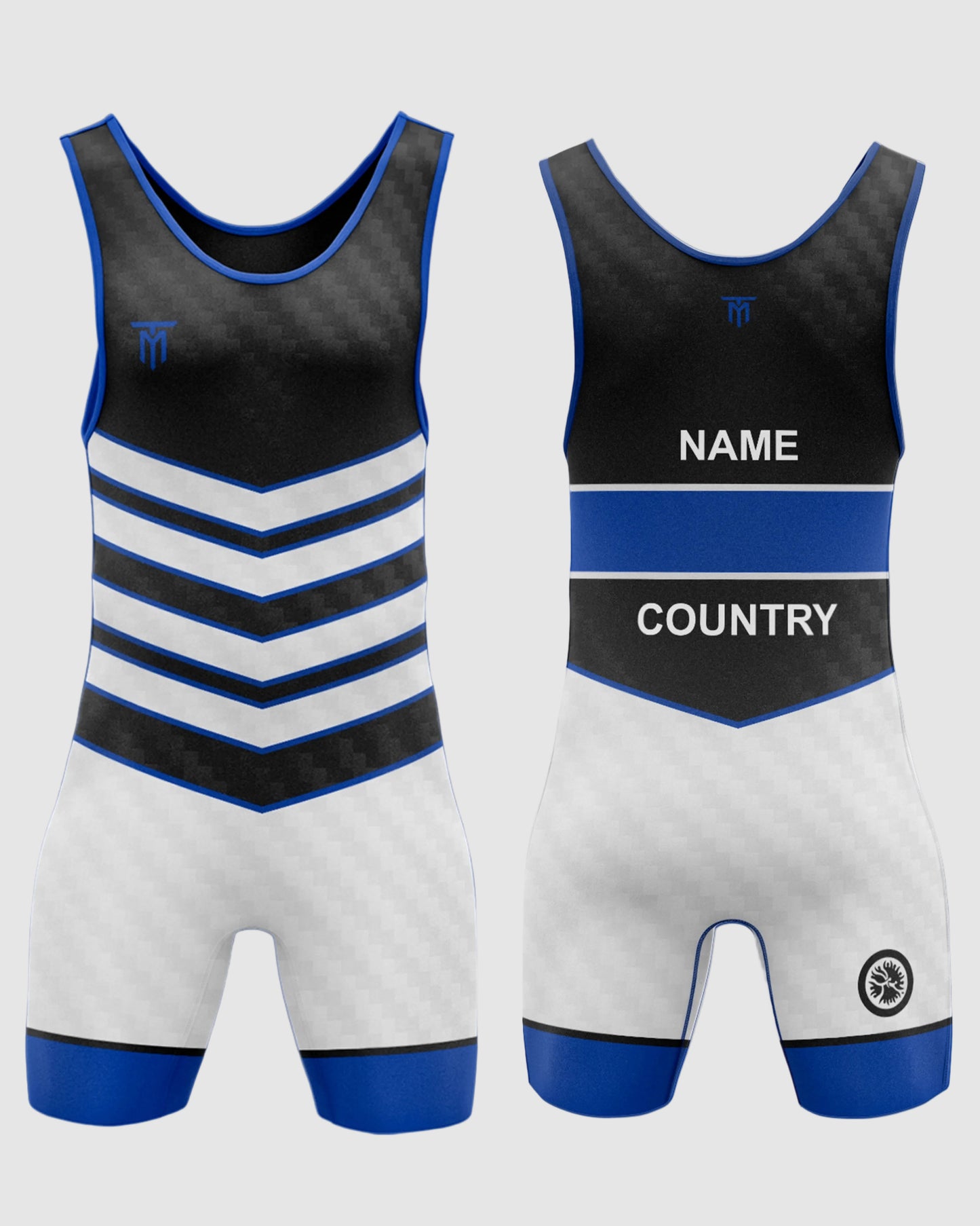TYMRON VANTAGE SINGLET BLUE