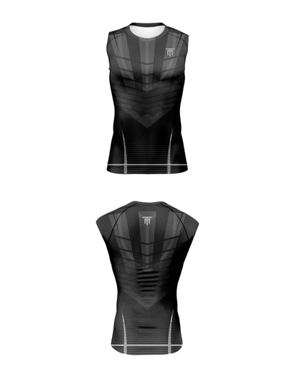 GREY NOVA STRIKE TANK TOP