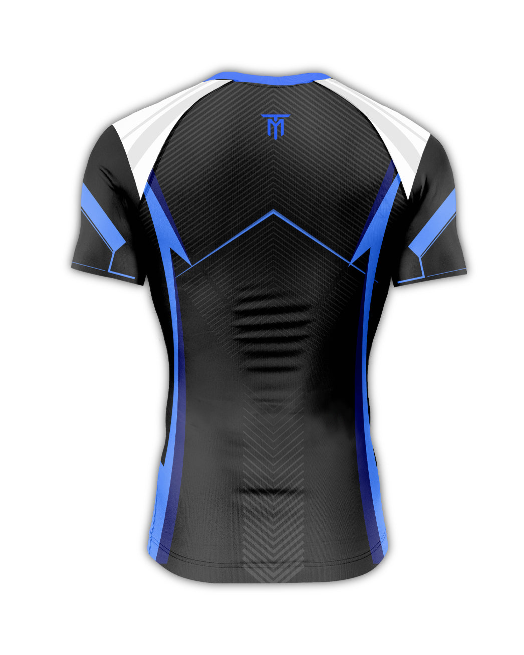 TYMRON ASCEND-X BLUE RASHGUARD SHORT SLEEVE