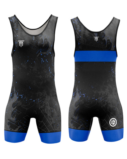 AZURE SHADOW SINGLET BLUE