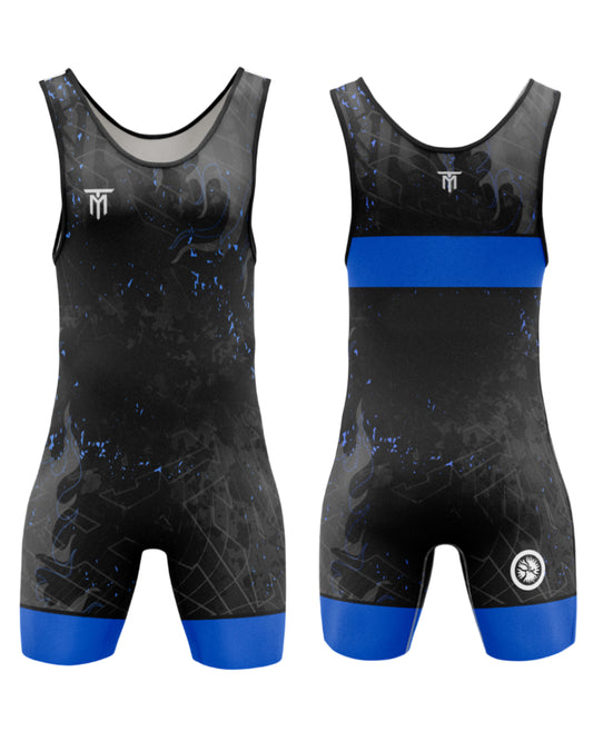 AZURE SHADOW SINGLET BLUE