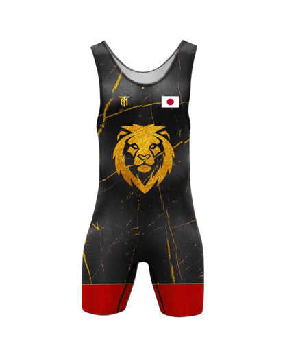 TYMRON BLACK GOLD MARBLE SINGLET