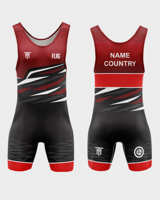TYMRON APEX SINGLET RED
