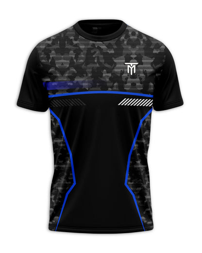 TYMRON BLUE SURGE T-SHIRT