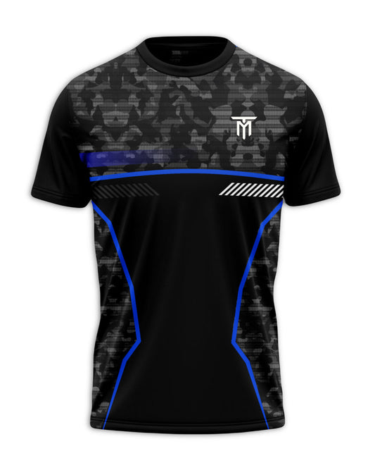 TYMRON BLUE SURGE T-SHIRT