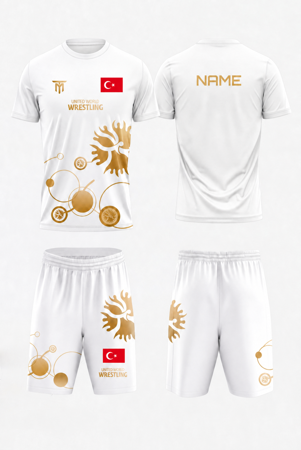 CUSTOM TURKEY WHITE GOLD SET
