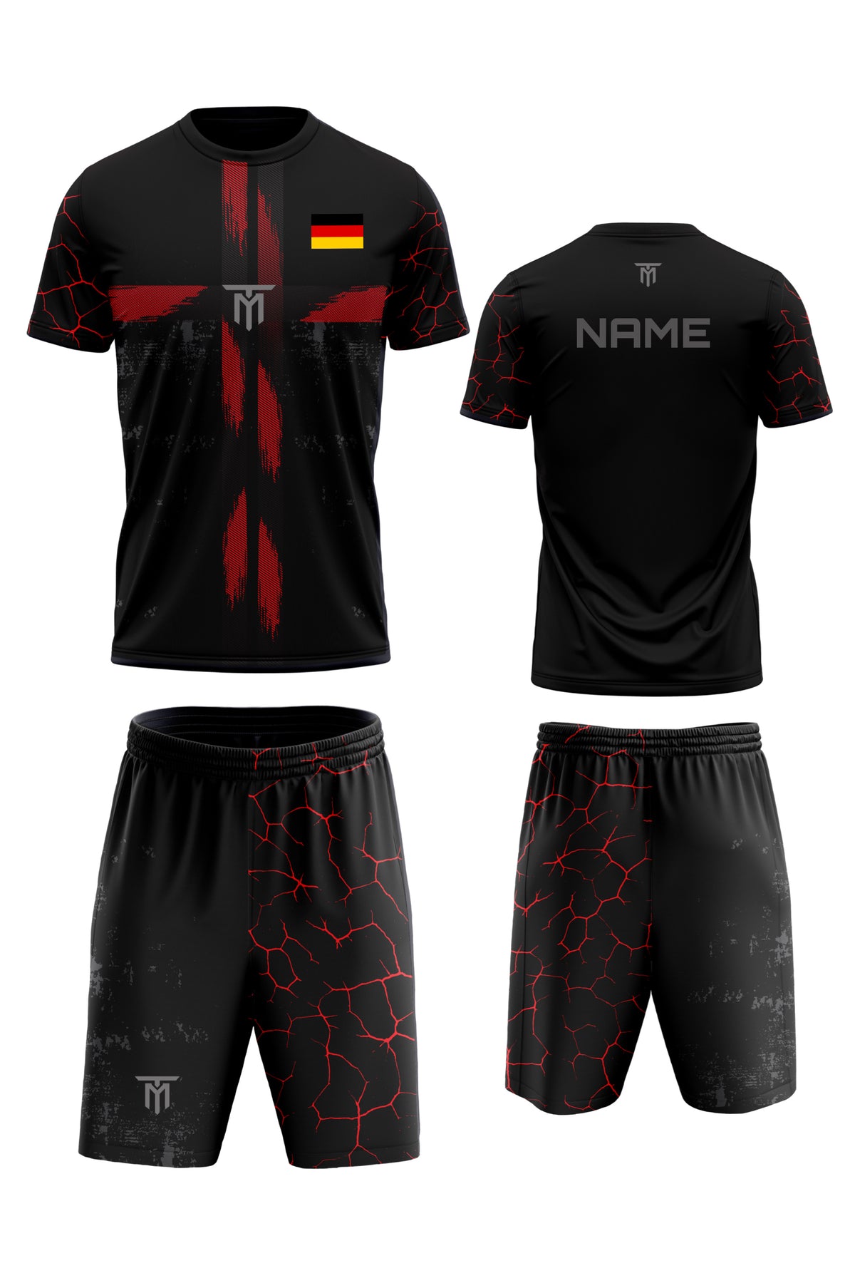 GERMANY CUSTOM RED FANG SET