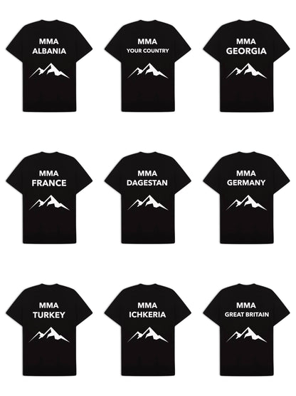 MMA ELITE CUSTOM FIGHT T-SHIRT