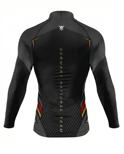 GERMANY NATIONAL QUARTER ZIP RASHGUARD + ATHLETIC SHORTS PACK