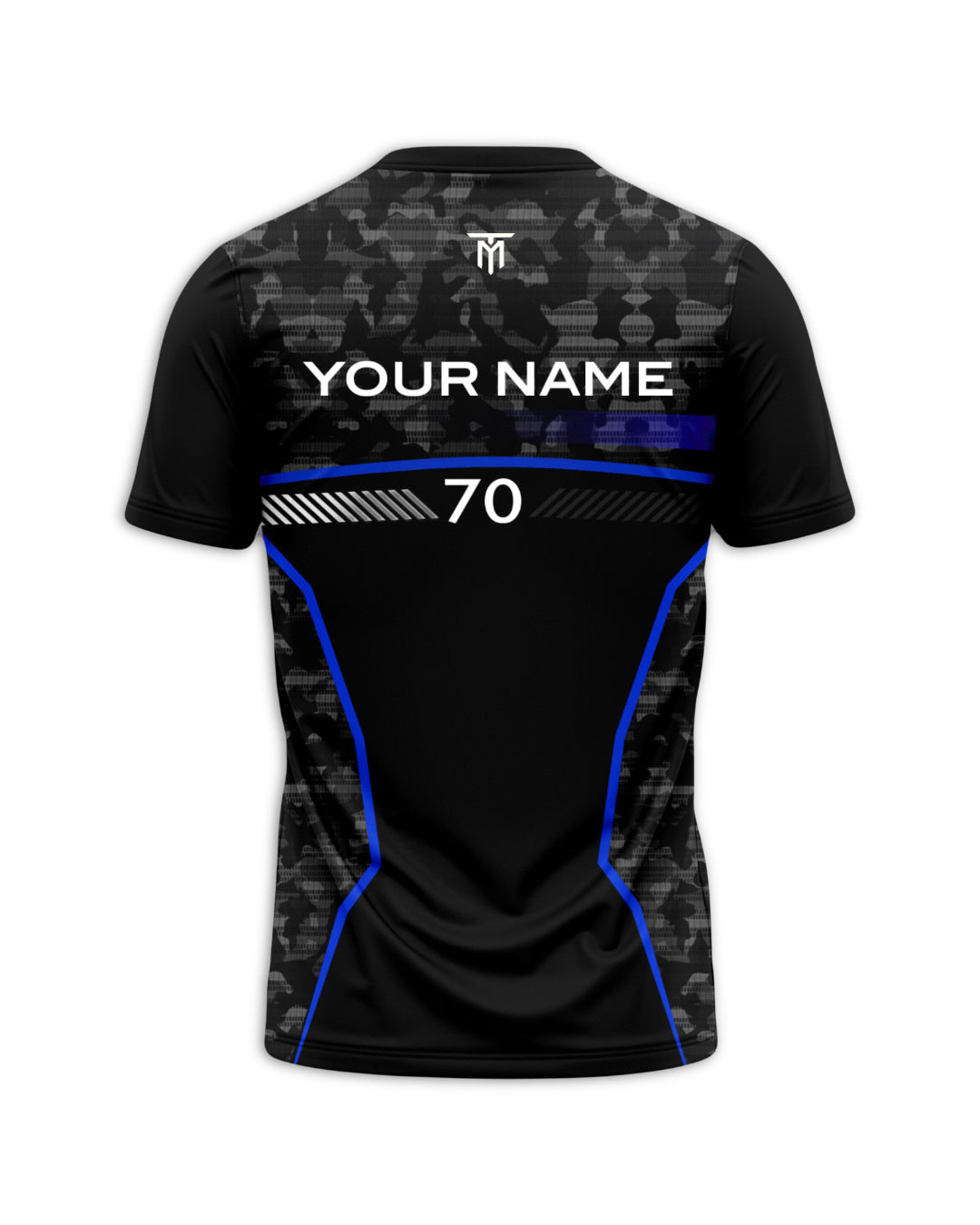 TYMRON BLUE SURGE T-SHIRT