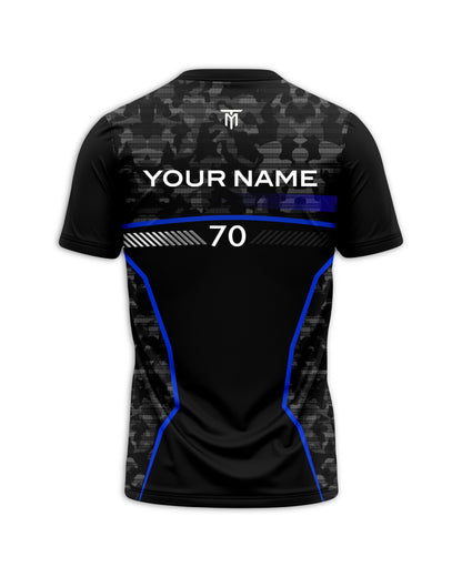 TYMRON BLUE SURGE T-SHIRT