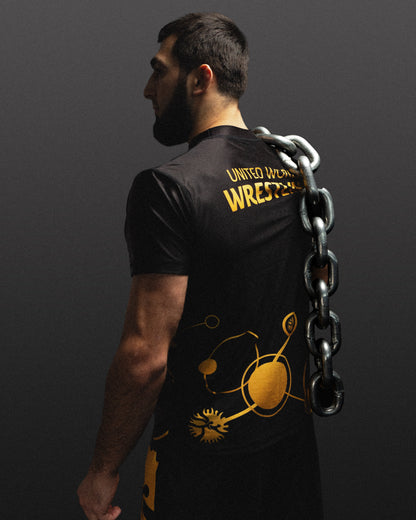 TYMRON IMPERIAL BLACK GOLD T-SHIRT