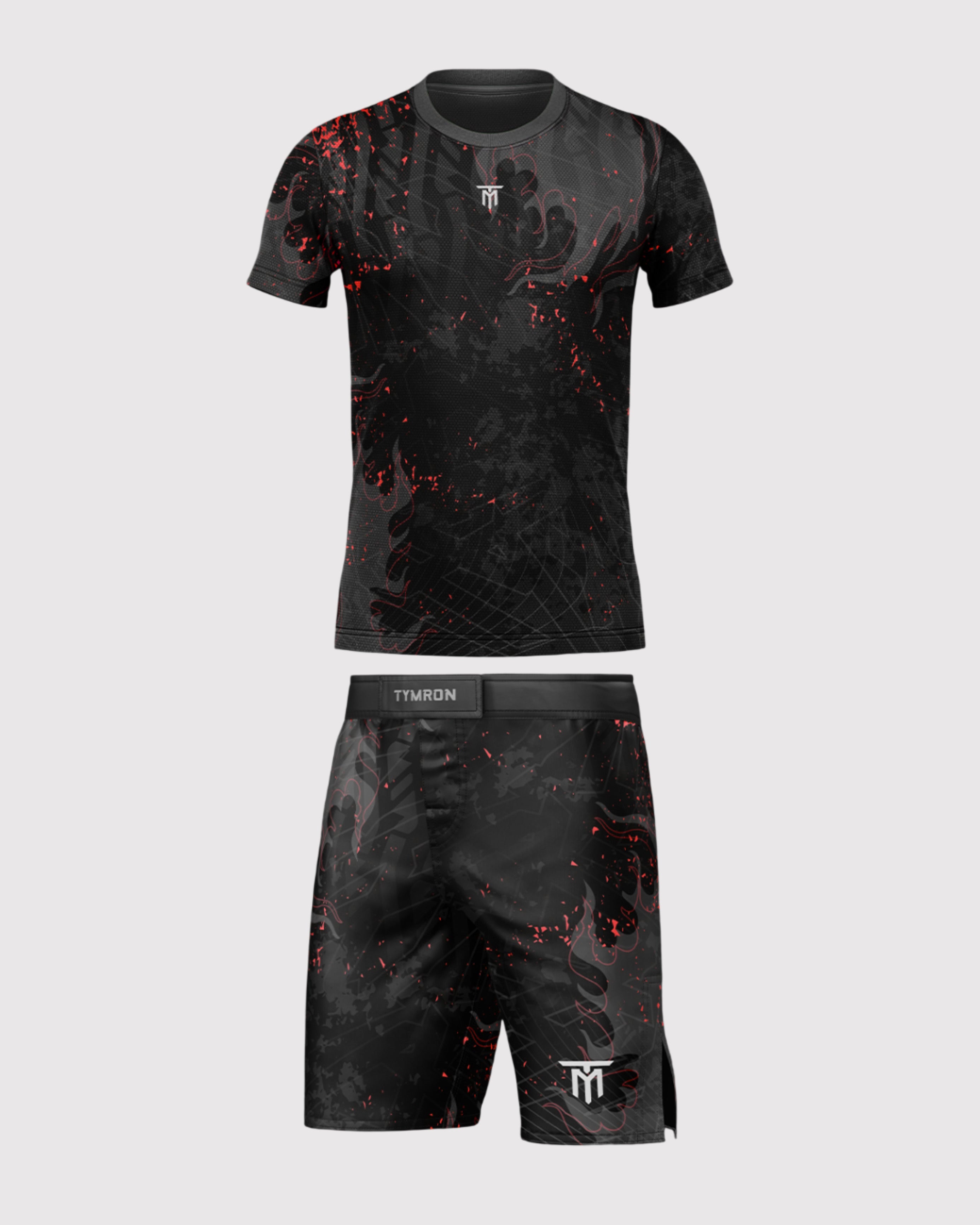 CUSTOM AZURE SHADOW MMA SET RED – TYMRON