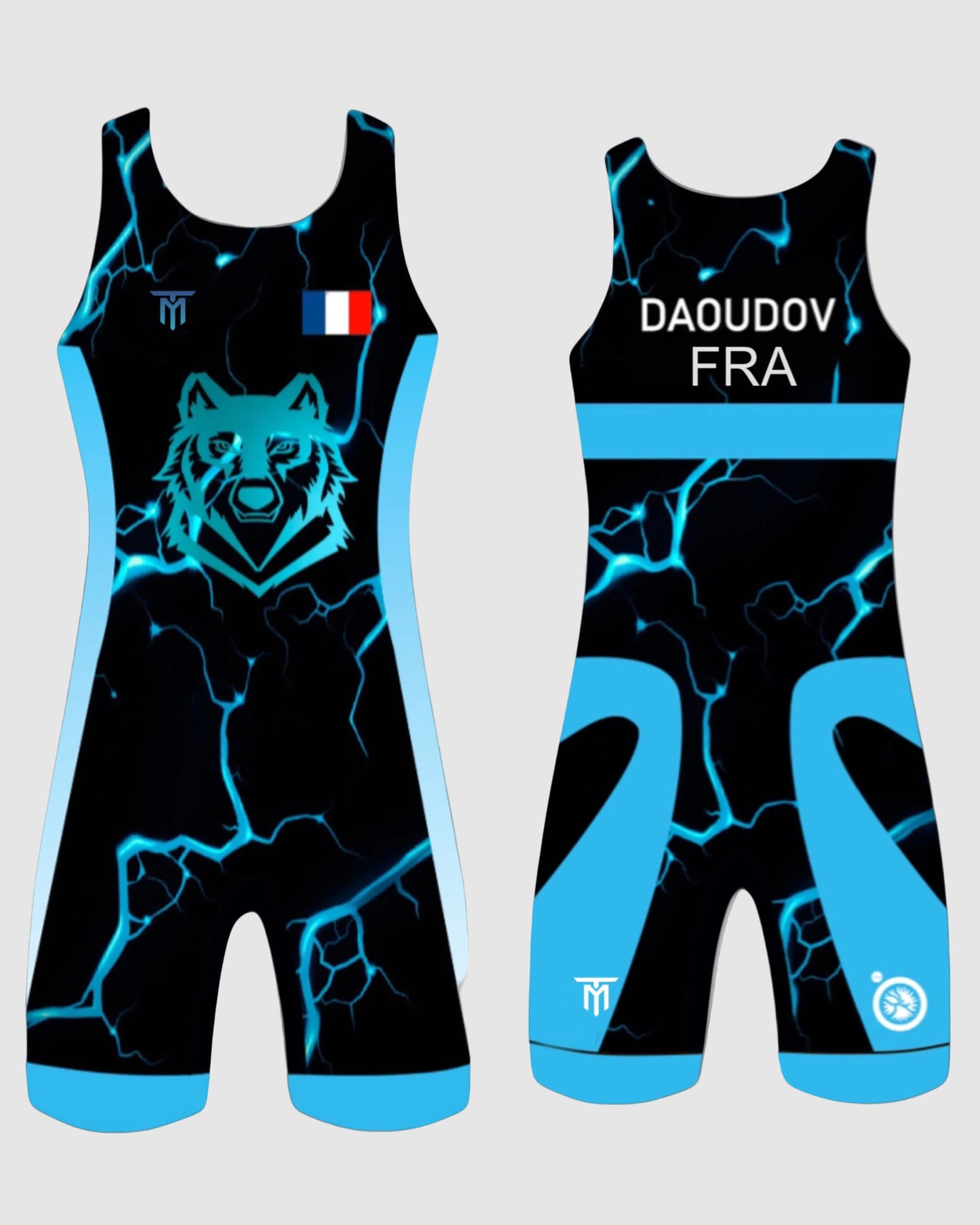 LIGHTING ELITE SINGLET BLUE