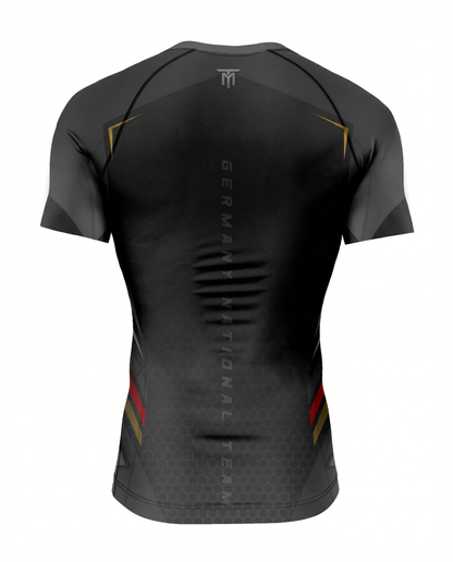 GERMANY NATIONAL RASHGUARD SHORT + ATHLETIC SHORTS PACK