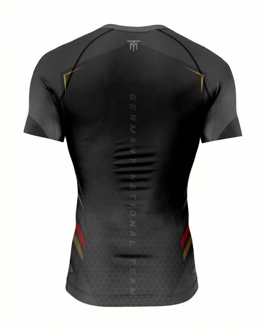 GERMANY NATIONAL RASHGUARD SHORT + ATHLETIC SHORTS PACK
