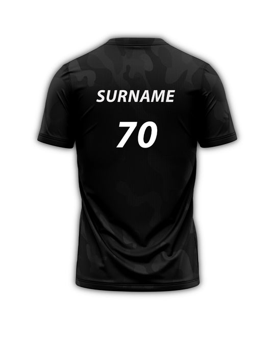 TYMRON BLACK CAMO T-SHIRT