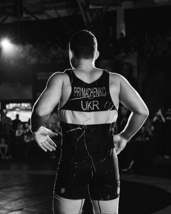 TYMRON BLACK GOLD MARBLE SINGLET