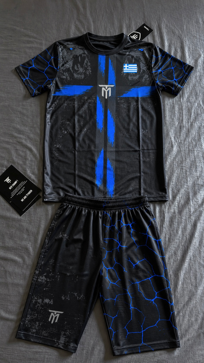 GREECE CUSTOM BLUE FANG SET