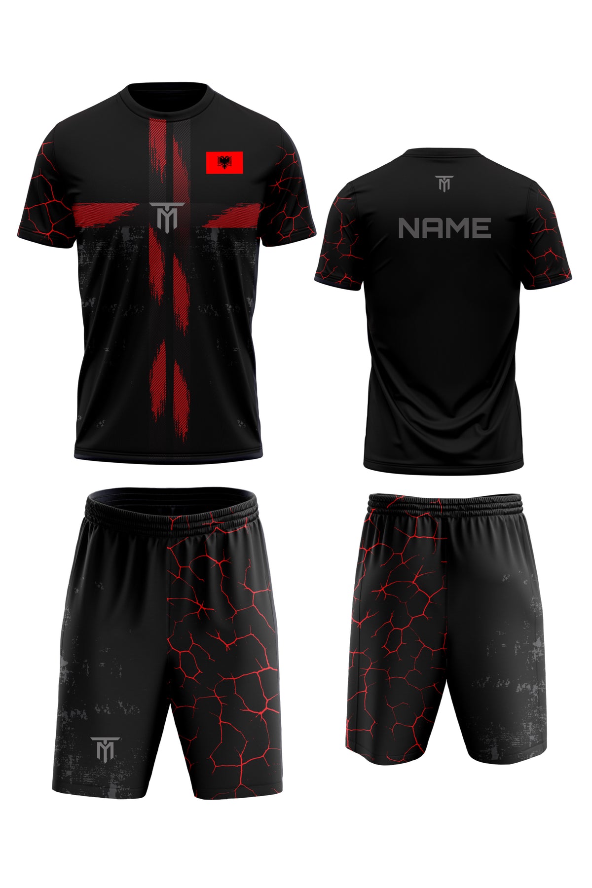 ALBANIA CUSTOM RED FANG SET
