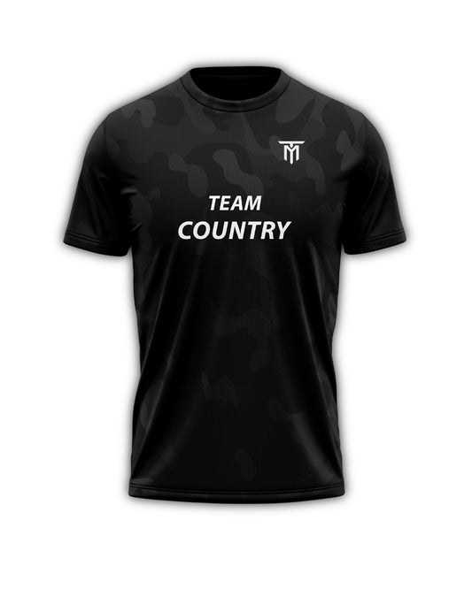 TYMRON BLACK CAMO T-SHIRT