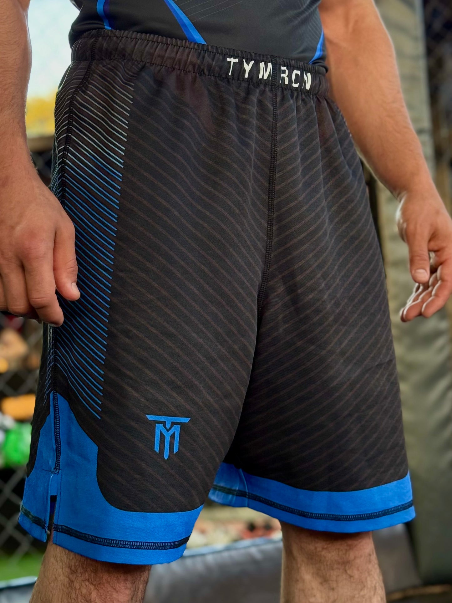 TYMRON ASCEND-X BLUE MMA SHORT